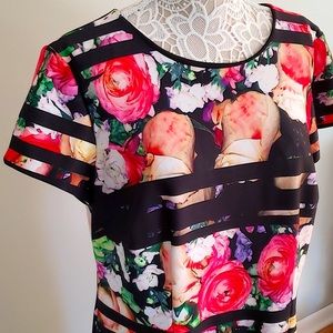 Welcome Spring w/Adrianna Papell dress, size 16W